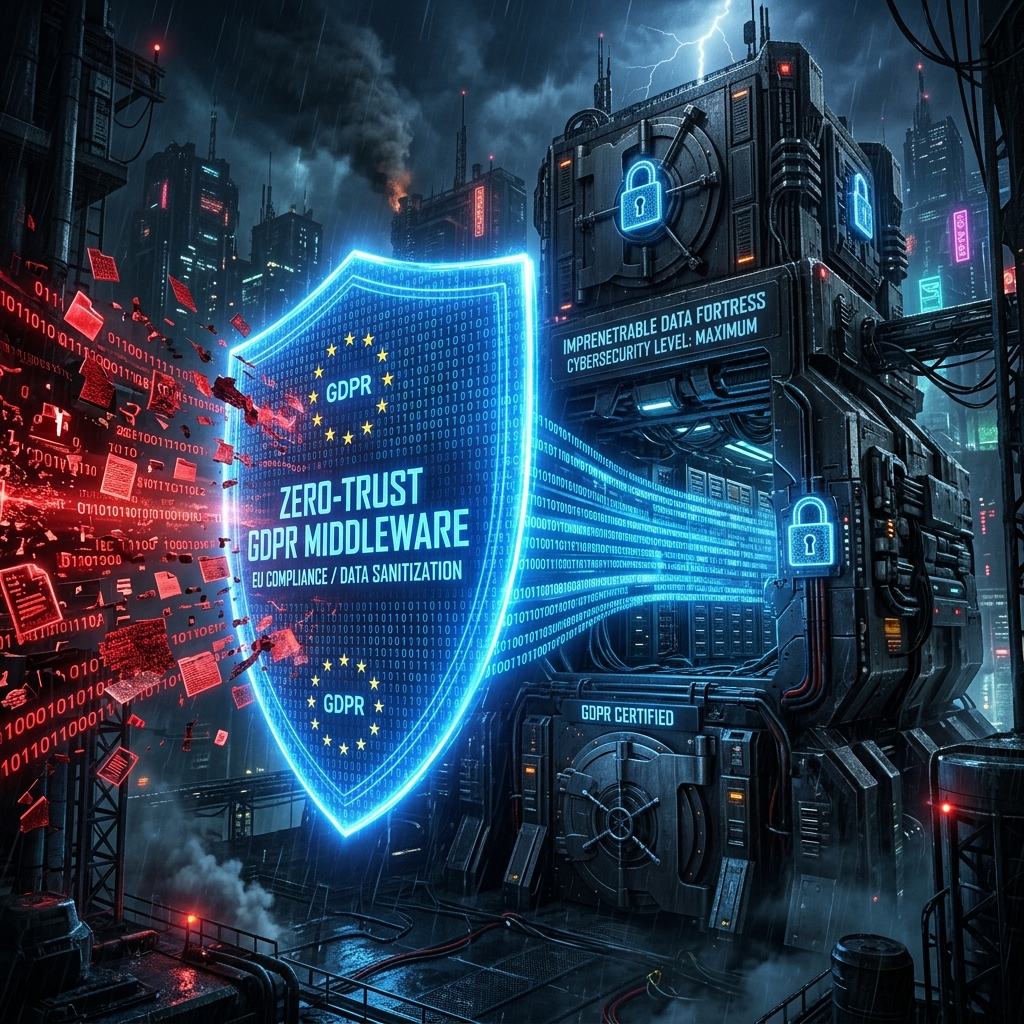 Zero-Trust GDPR Sanitizer Middleware