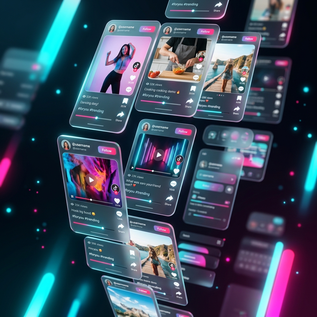 TikTok-Style Infinite Scroll Component